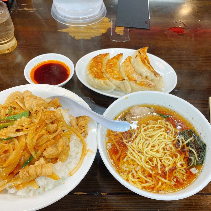 Bセット+ジャンボ餃子(南京亭 国立店 )