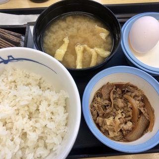 玉子かけご飯定食(松屋 川崎店)