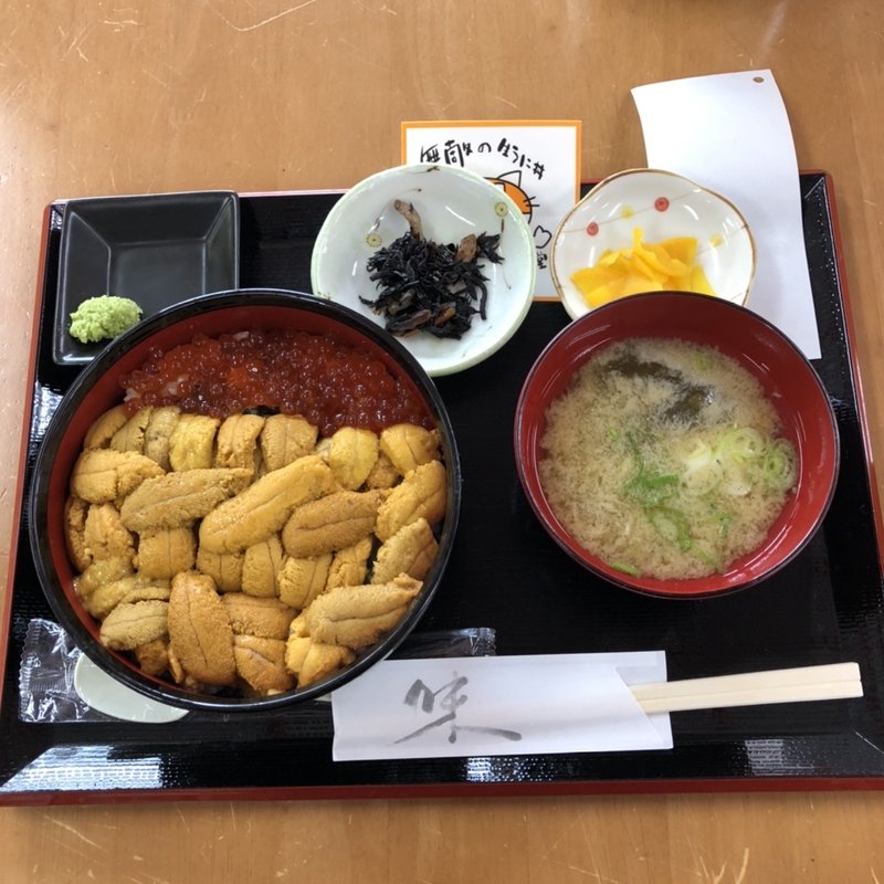 うにたけうに丼(樺太食堂 )