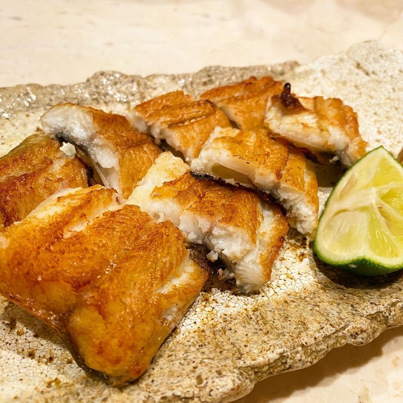 鰻の白焼き(銀座 しまだ)