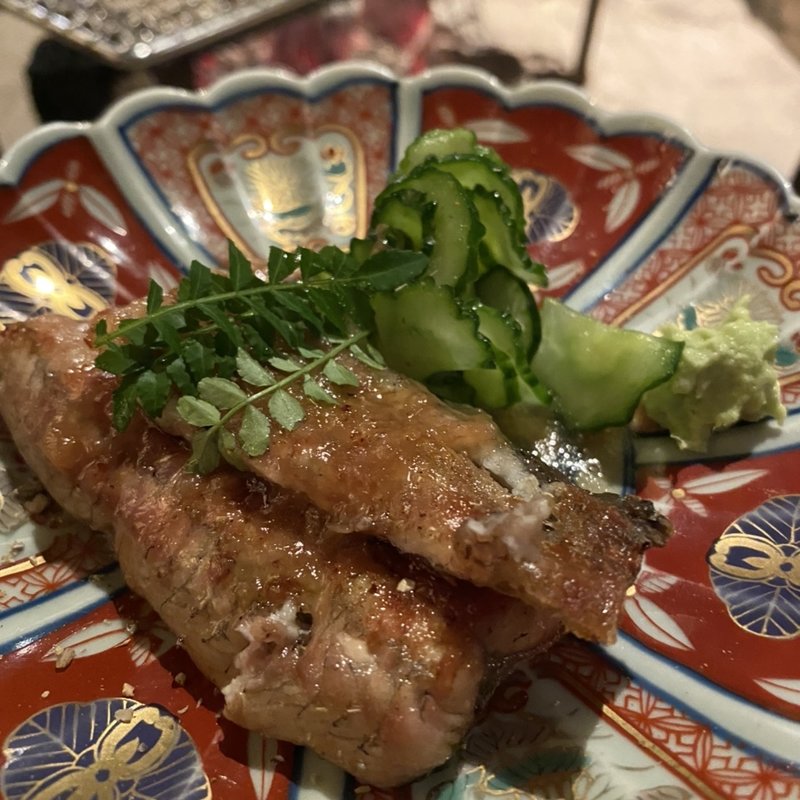 鰻の白焼き(ボヘミアン ニシアザブ （BOHEMIAN－Nishiazabu－）)