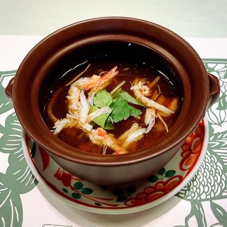 蟹入りフカヒレスープ(北京料理桂蘭 )