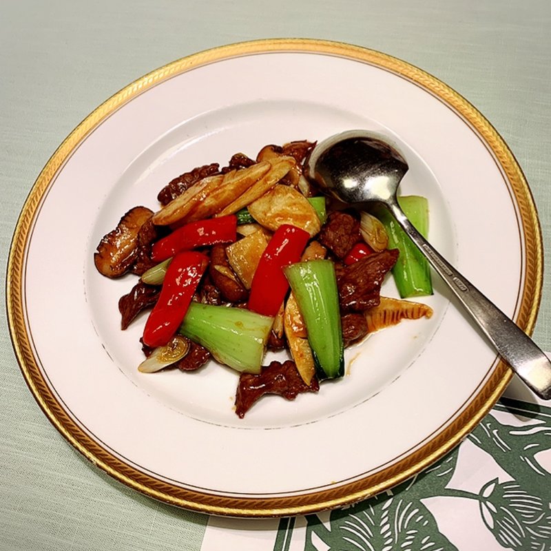 まこもたけの牛肉炒め(北京料理桂蘭 )