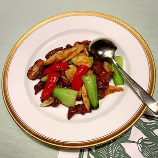 まこもたけの牛肉炒め(北京料理桂蘭 )