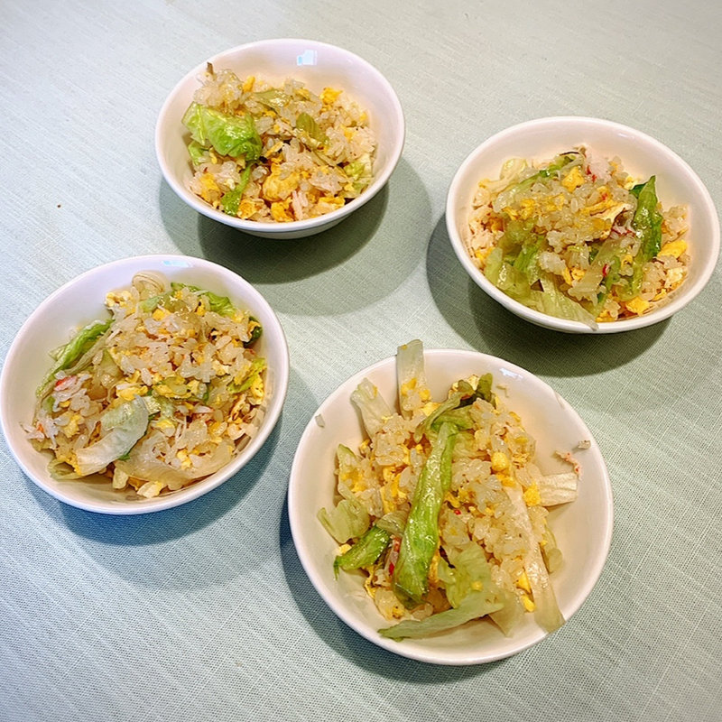 蟹レタス炒飯(北京料理桂蘭 )