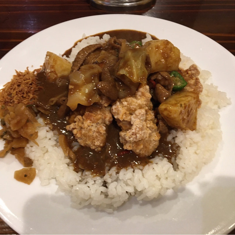 もつ印度カレー(カリカル 新橋本店)