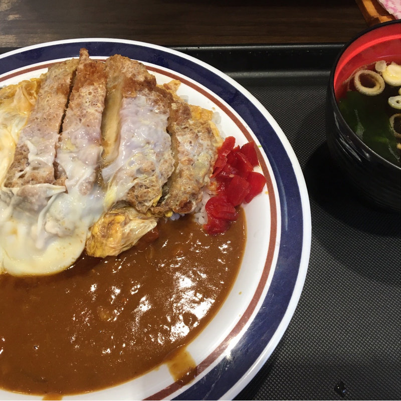 カツ丼カレー(名代 富士そば 歌舞伎座前店 )