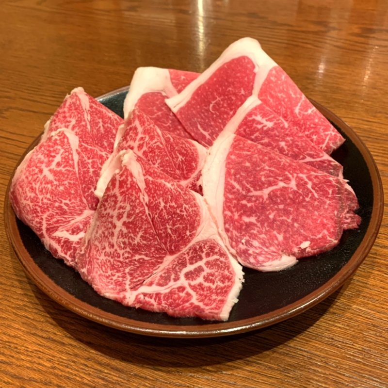 黒毛和牛のミスジともも肉(もん善別館 )