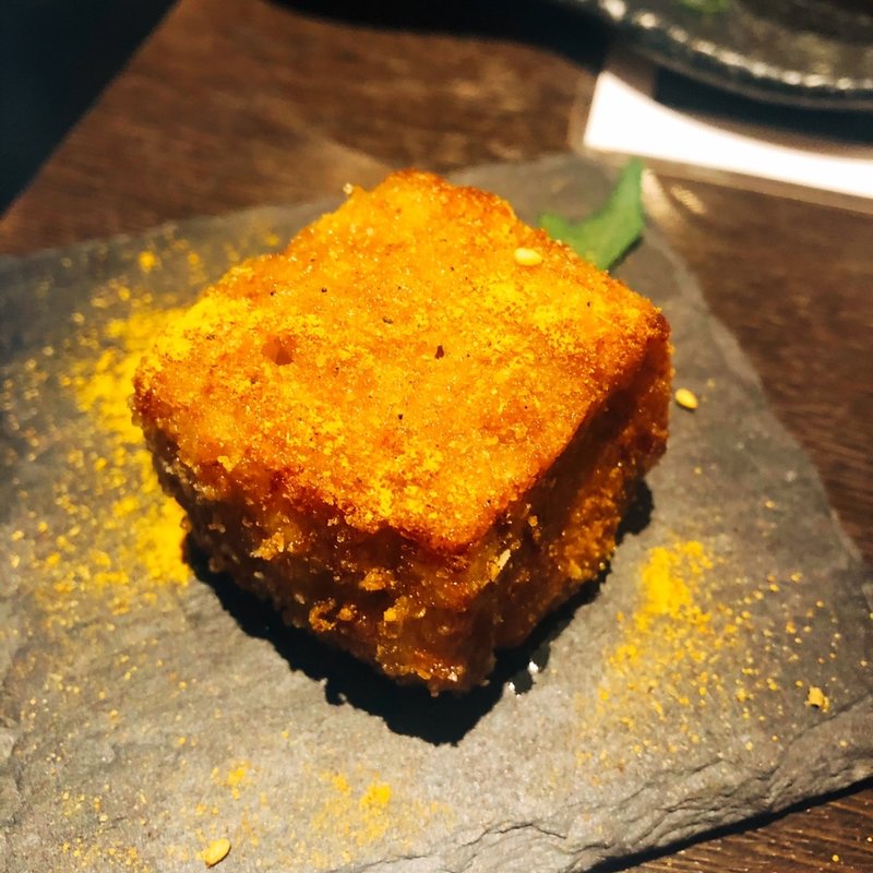 長いものスパイスとろろ揚げ(旬香唐 （しゅんかとう）)