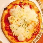バッファローモッツァレラのピザ(サイゼリヤ 尼崎下坂部店)