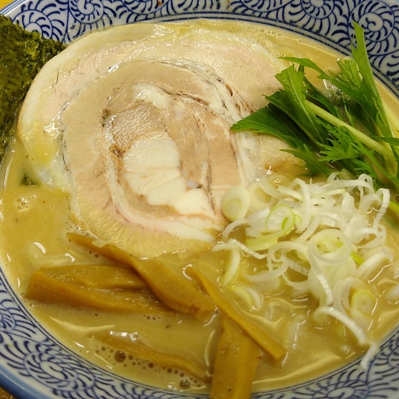 鶏白湯ラーメン(土浦ラーメン 本店)