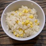 とうもろこしご飯(うち)