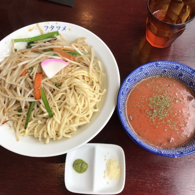 冷やしトマトもりタンメン(極濃湯麺　フタツメ　越戸店)