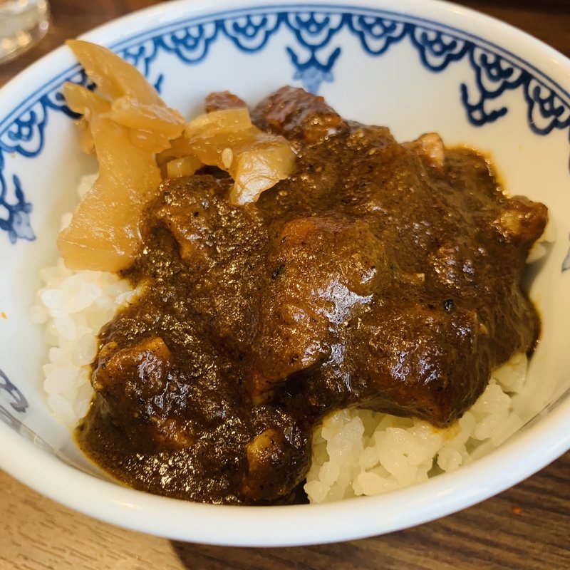 ミニカレー(麺処 ぱちぱち)