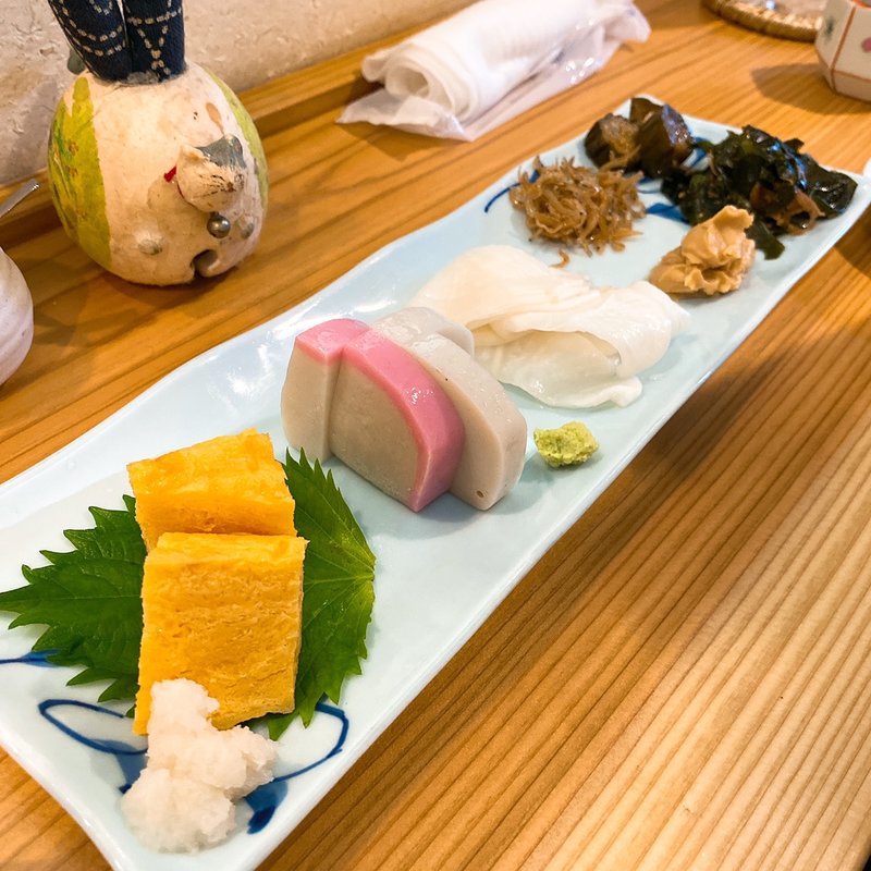 酒肴 盛り合せ(根津 鷹匠)