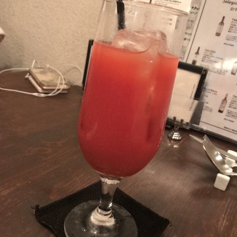 ブラッドオレンジジュース(オステリアルーチェ （OSTERIA LUCE）)