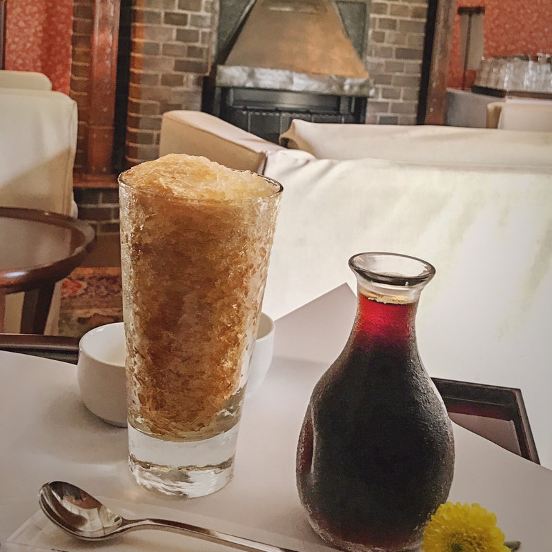 黄金のコーヒー(武蔵野茶房 江戸東京たてもの園店)