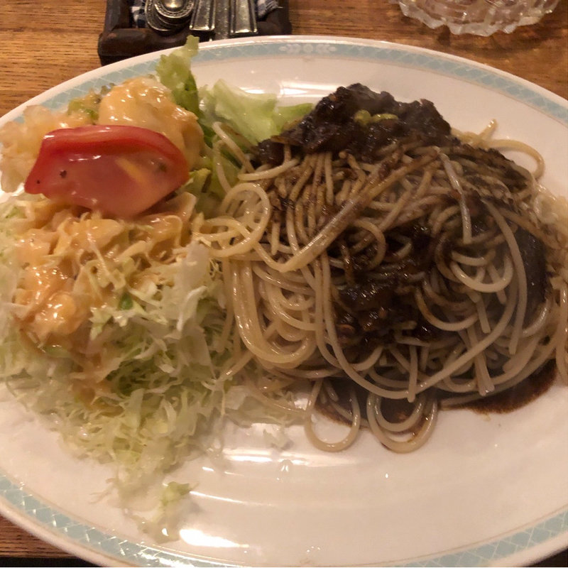 カレーソースパスタ(バチェラー)
