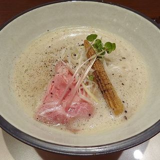 鶏白湯煮干しらぁ麺(麺 紡木)
