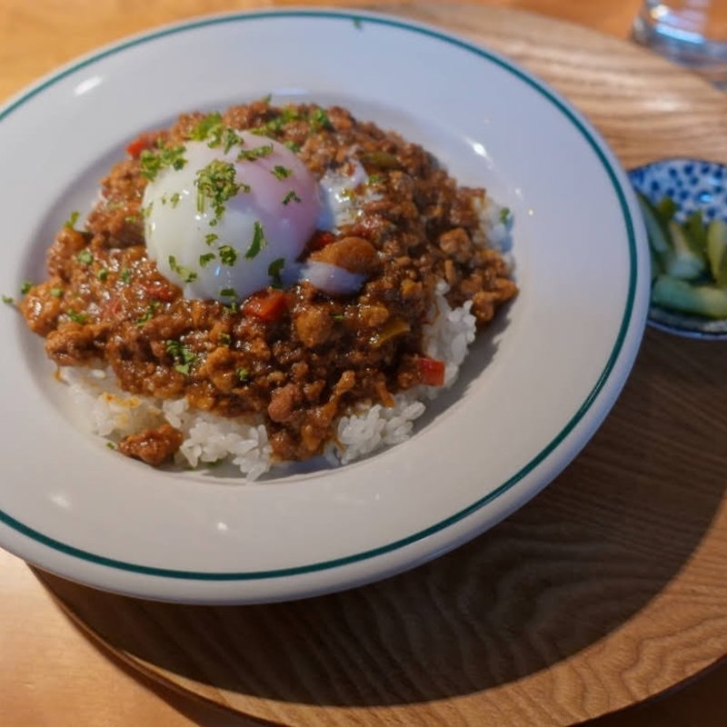 コレナイの粗挽きキーマカレー(喰呑をかし)