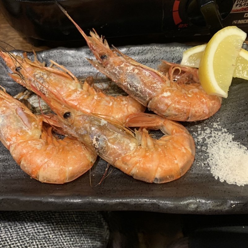 焼き海老(串遊海鮮 かいり )