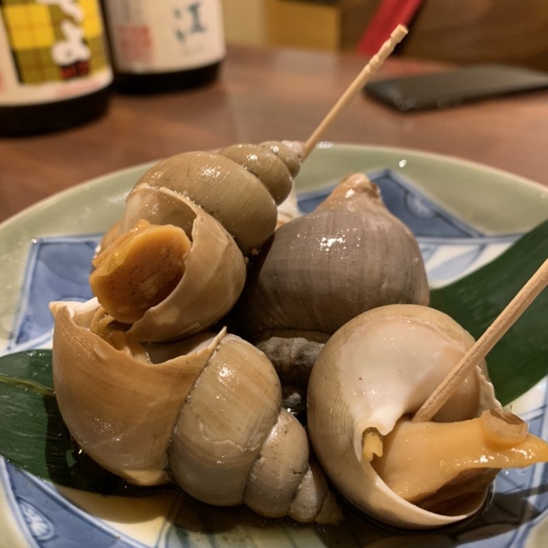 白バイ貝うま煮(オキラク酒場　てて)