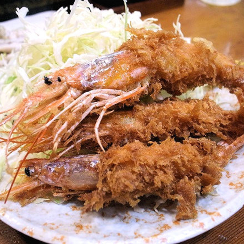 有頭エビフライ(居酒屋 松ちゃん )