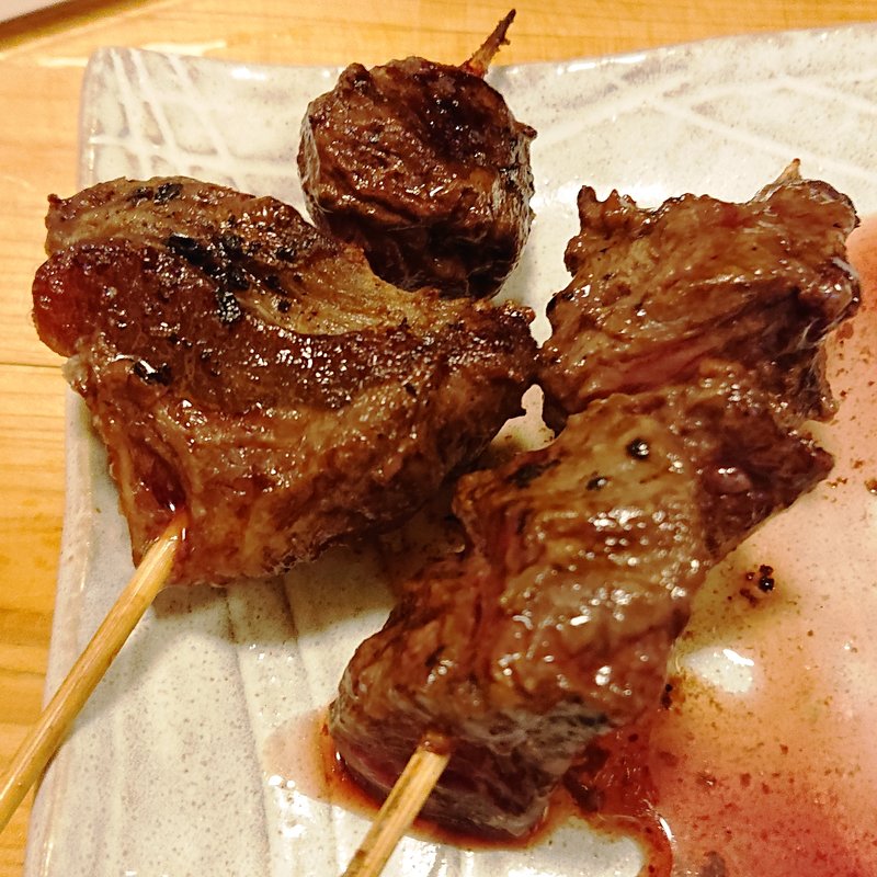 牛ハラミ串(大衆酒場BEETLE 本店)