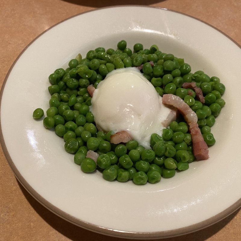 柔らか青豆の温サラダ(サイゼリヤ 入間市役所前店)