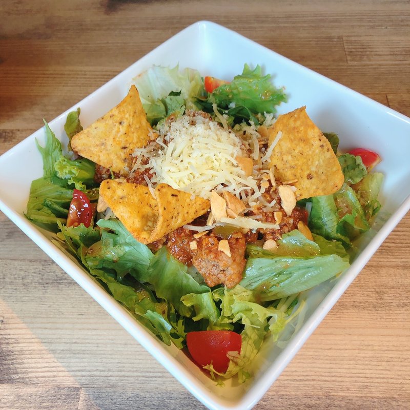 チーズたっぷりなタコライス(ラクレット×ラクレット)