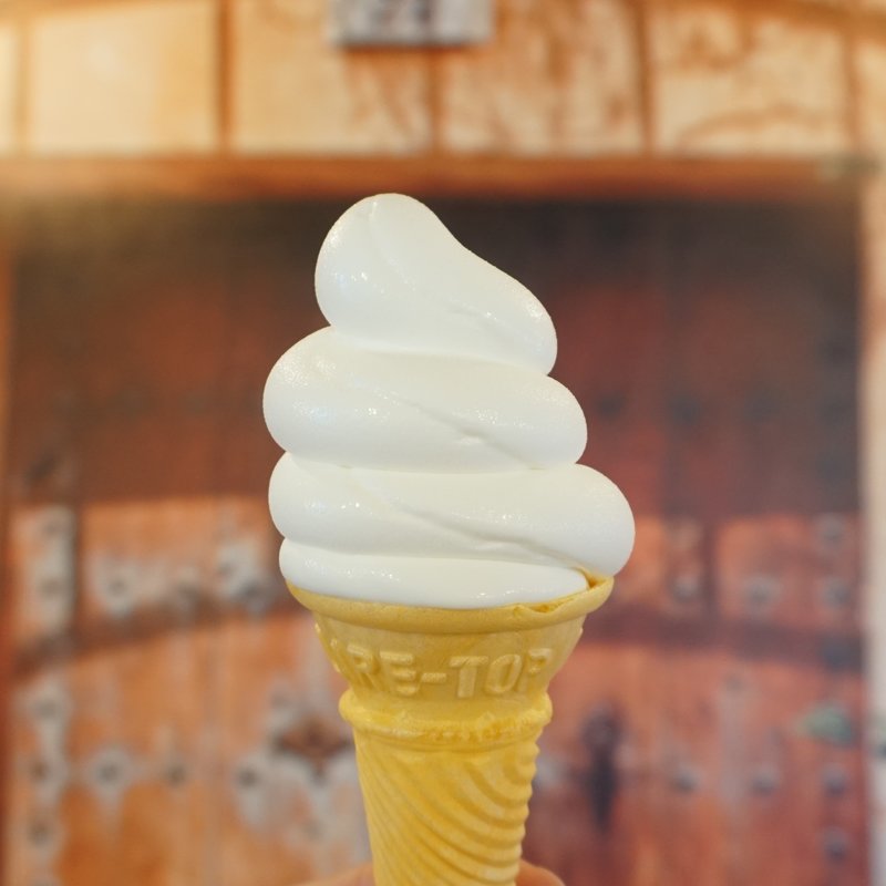 ソフトクリーム 純生クリーム(ツキサップ農園)