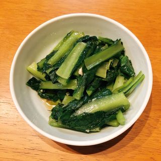 青菜炒め(中華料理 山東厨房)