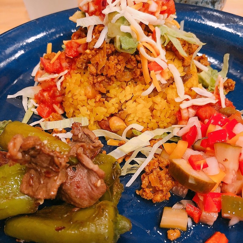 「ドライドライカレー冷製！タコミートドライキーマ✖️黒毛和牛とmixビーンズのold schoolドライカレー(熟成魚と酒.jp 春夏冬)