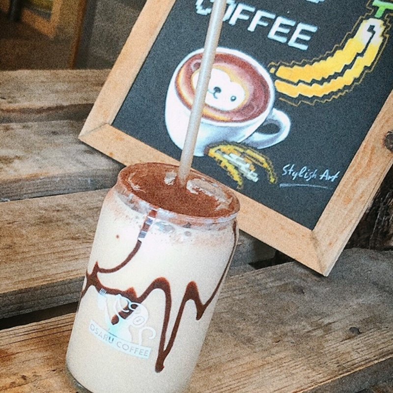 カフェモカ(アイス)(オサル コーヒー)