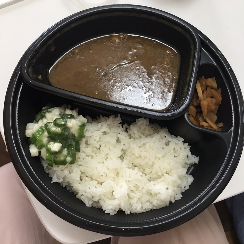 きのこカレー　オクラ山芋トッピング(CoCo壱番屋)