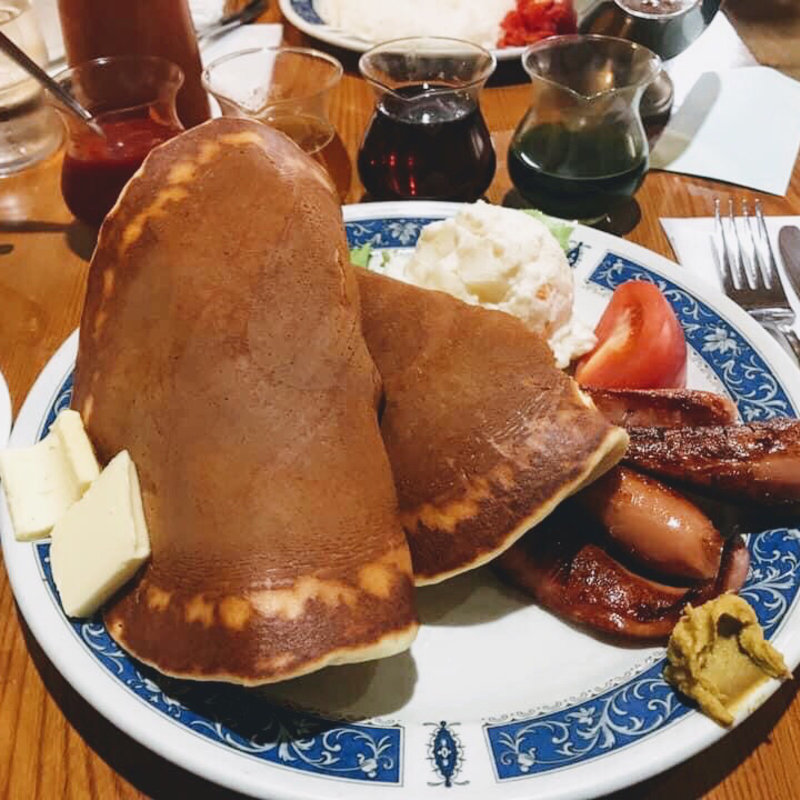 フランクフルトパンケーキ(コリント朝日店)