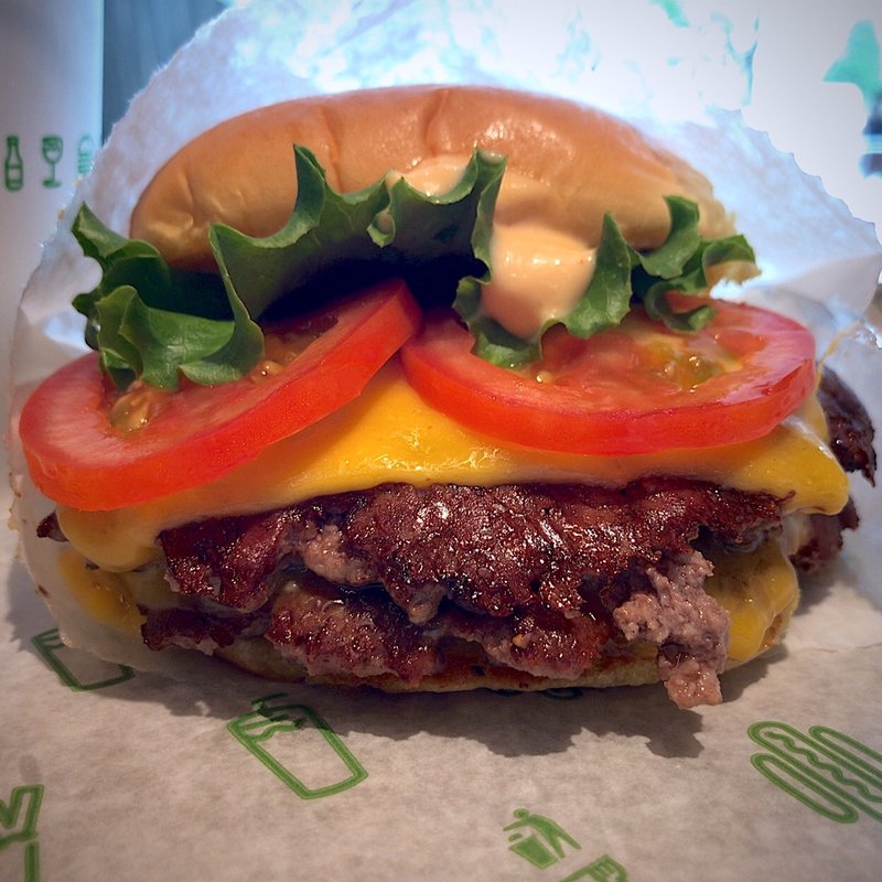 シャックバーガー(W)(シェイクシャック東京ドーム店)