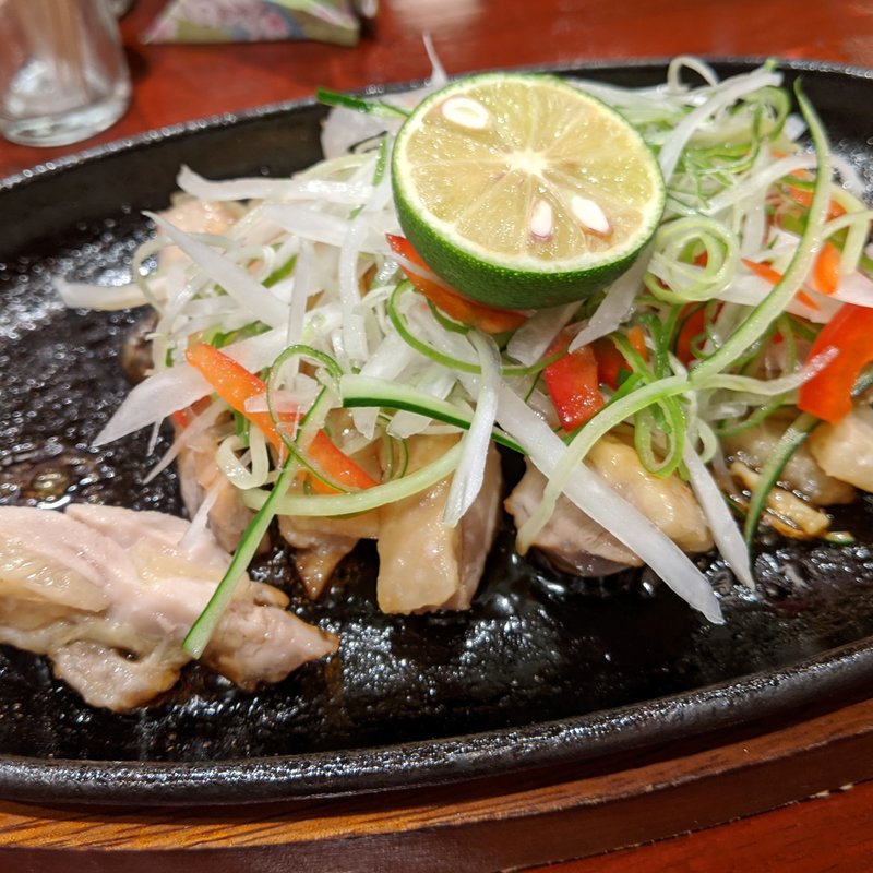 阿波尾鶏の香草グリル焼き(ホテル秘境の湯 )