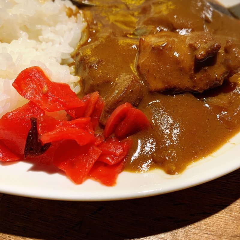 煮干しカレーライス(中華そば ふくもり 日比谷ラーメンアベニュー店)