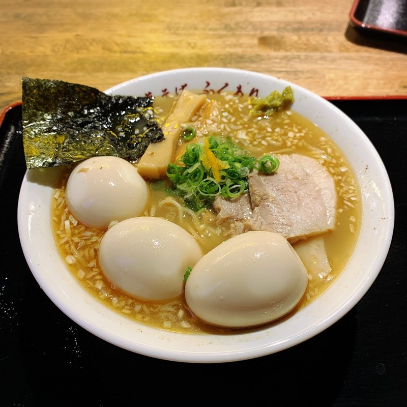 塩中華(中華そば ふくもり 日比谷ラーメンアベニュー店)