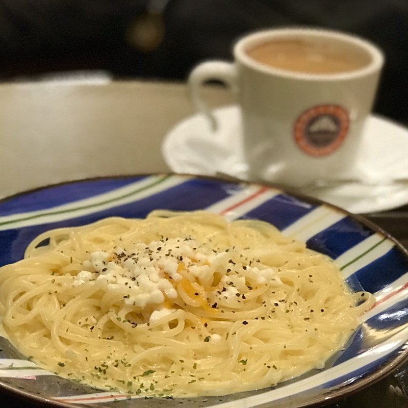 3種のチーズのクリームパスタ(ドリンク付き)(サンマルクカフェ ゆめタウン廿日市店 （ST-MARC CAFE）)