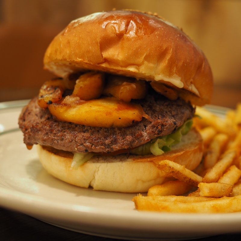 ベイクドアップルバーガー(MOTION DINER KYOTO （モーション ダイナー）)