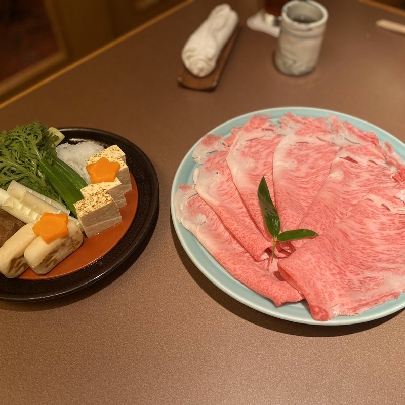 すき焼きコース(今半万窯 新宿サザンタワー店)