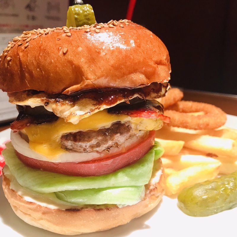 クラシックBBQロットバーガー(ブラザーズ 新富町店)