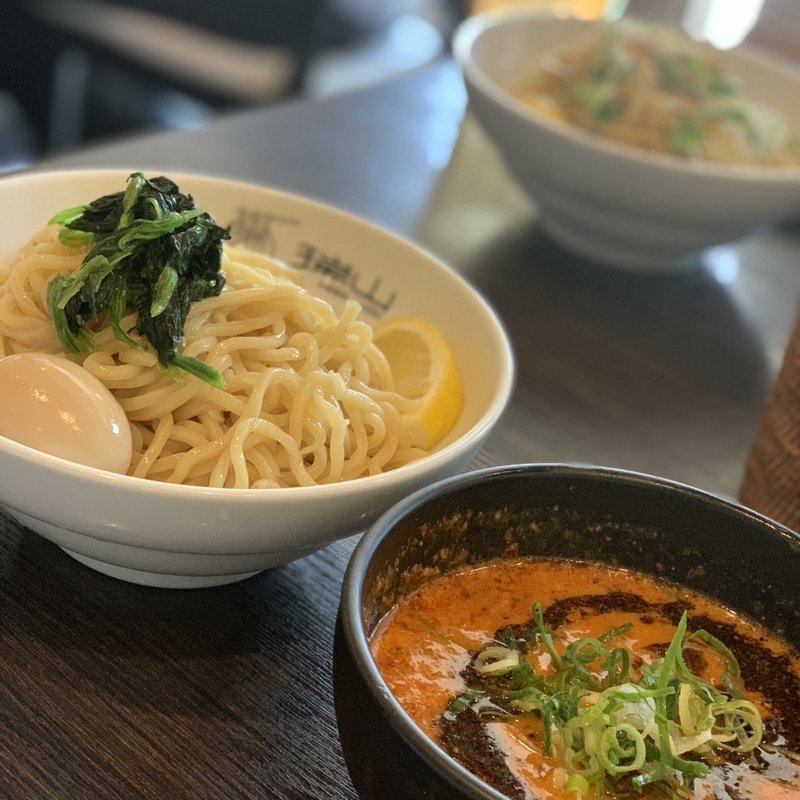 黒坦々つけ麺(中華蕎麦 瑞山)