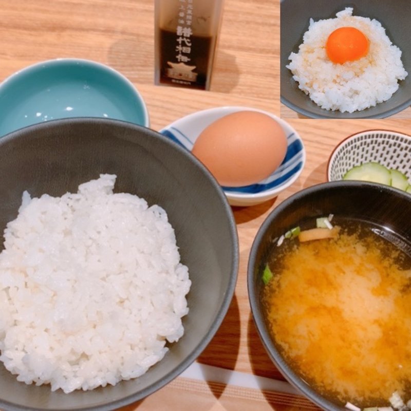 卵かけご飯(はせがわ酒店 グランスタ東京店)