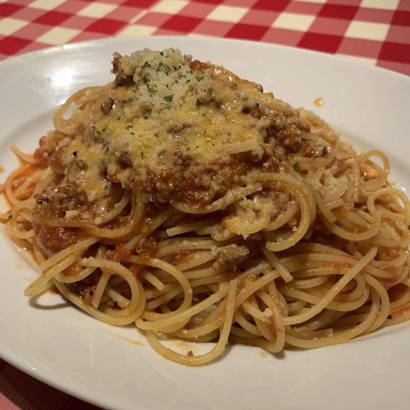 じっくり煮込んだミートソース ボローニャ風(イタリア食堂TOKABO 田町センタービル店 （TOKABO）)