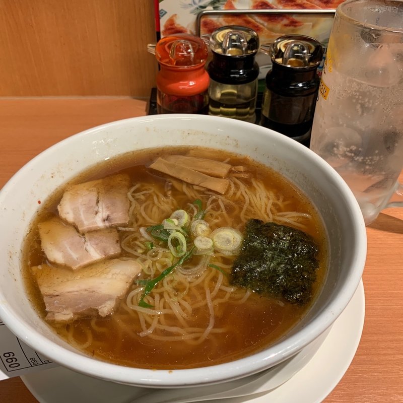 中華そば(日高屋 新宿東口店)