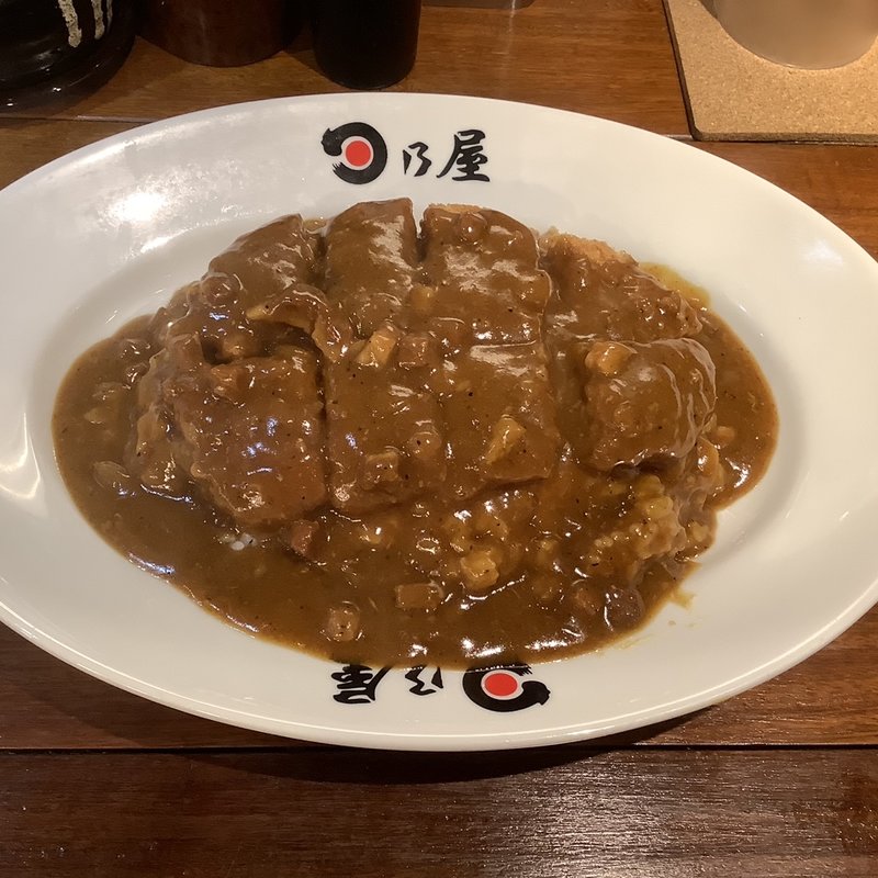 名物カツカレー(日乃屋カレー　仙台定禅寺通店)