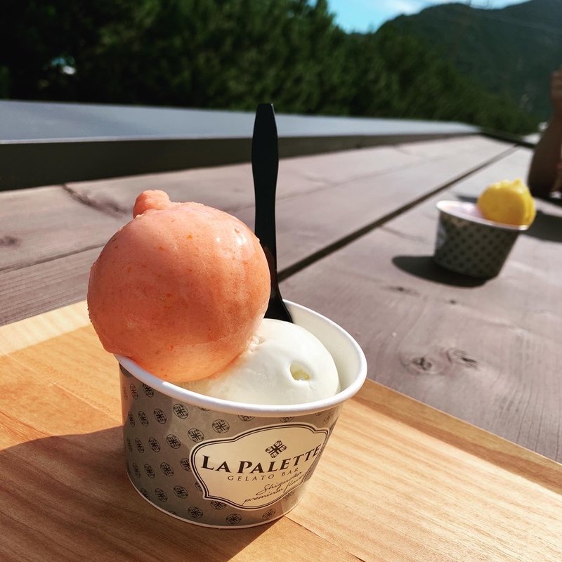 フルーツトマト、おんな泣かせジェラート(LA PALETTE)